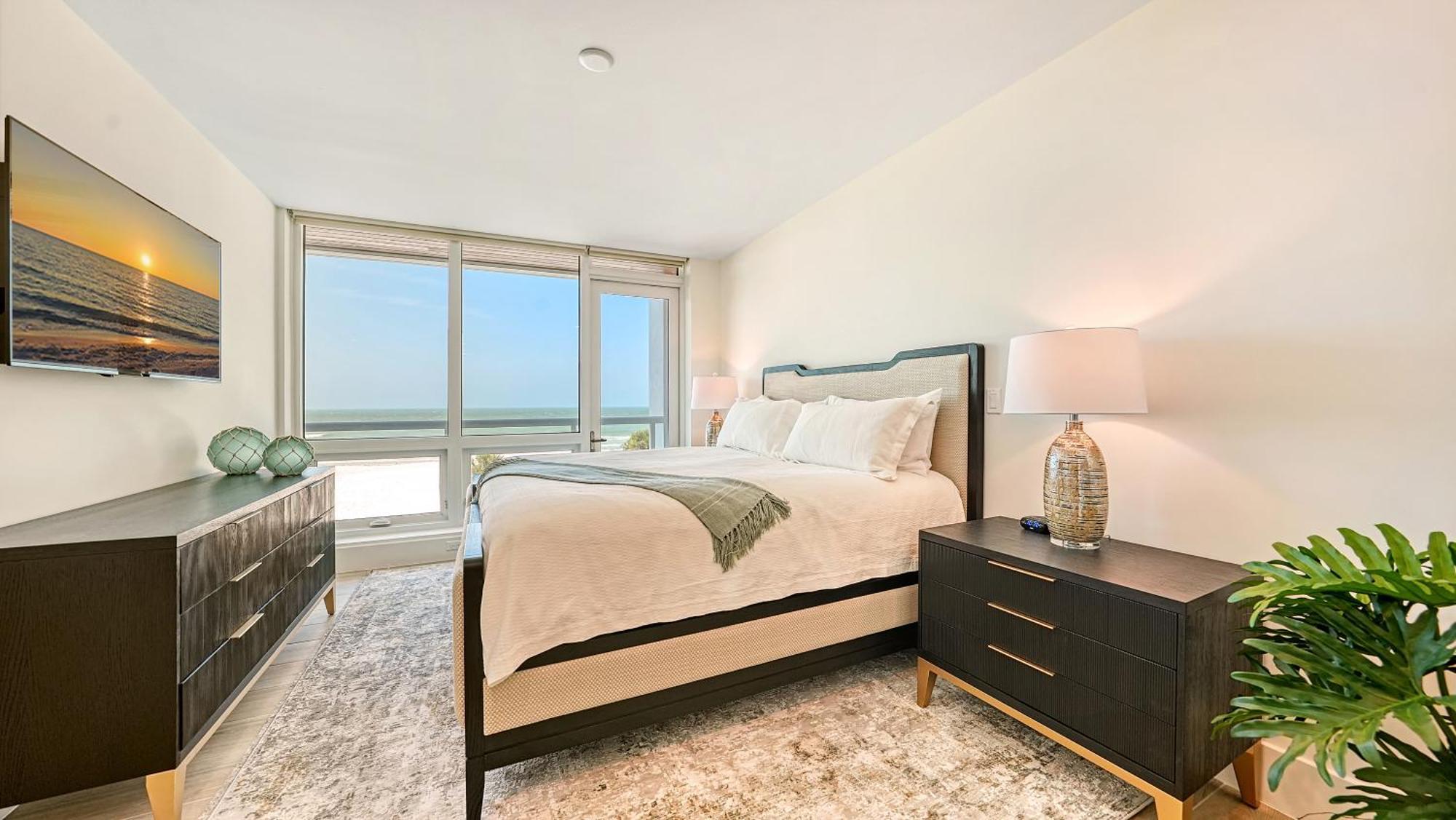 Three-Bedroom Apartment with Sea View