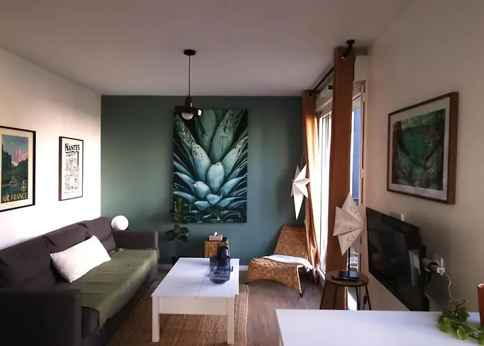 Appart T2 l'île de Nantes avec parking privé